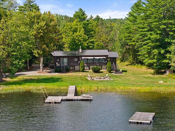 5.4 Acres of Land with Home for Sale in Plymouth, Maine