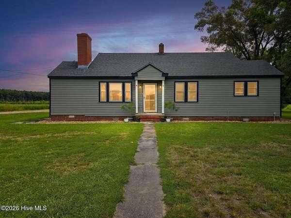 9.2 Acres of Land with Home for Lease in Elizabeth City, North Carolina