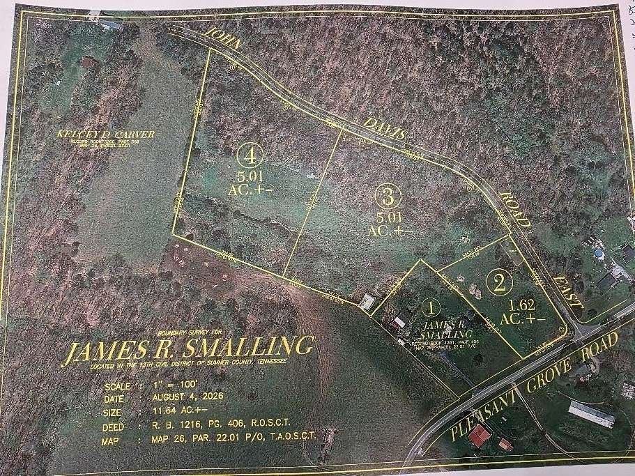 1.62 Acres of Residential Land for Auction in Westmoreland, Tennessee