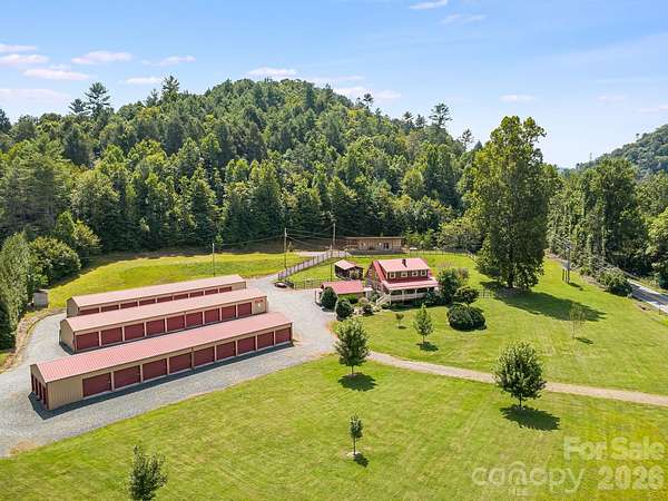 4.4 Acres of Land with Home for Sale in Marshall, North Carolina