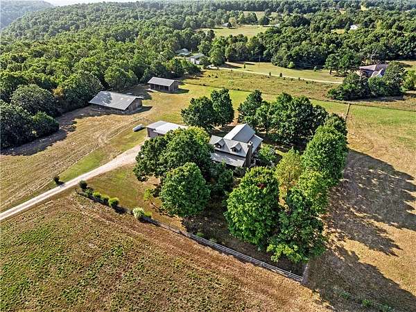 14.6 Acres of Land with Home for Sale in Harrison, Arkansas