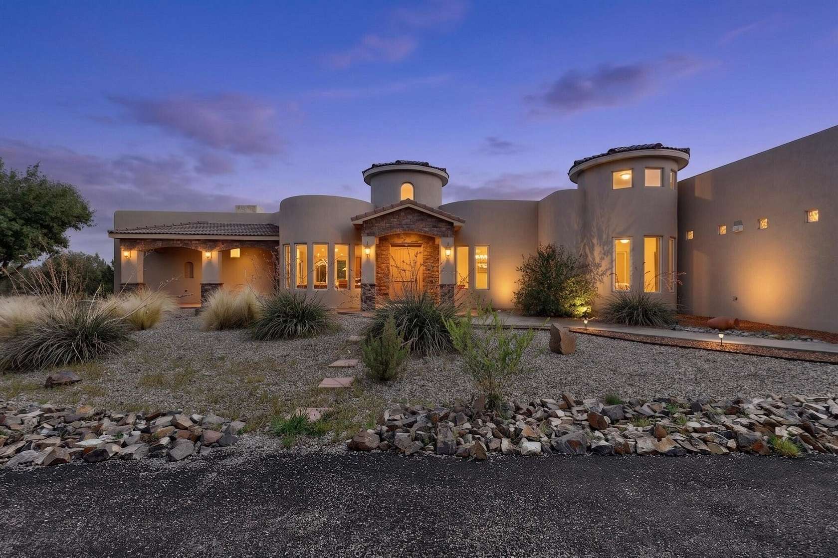 2 Acres of Land with Home for Sale in Tijeras, New Mexico