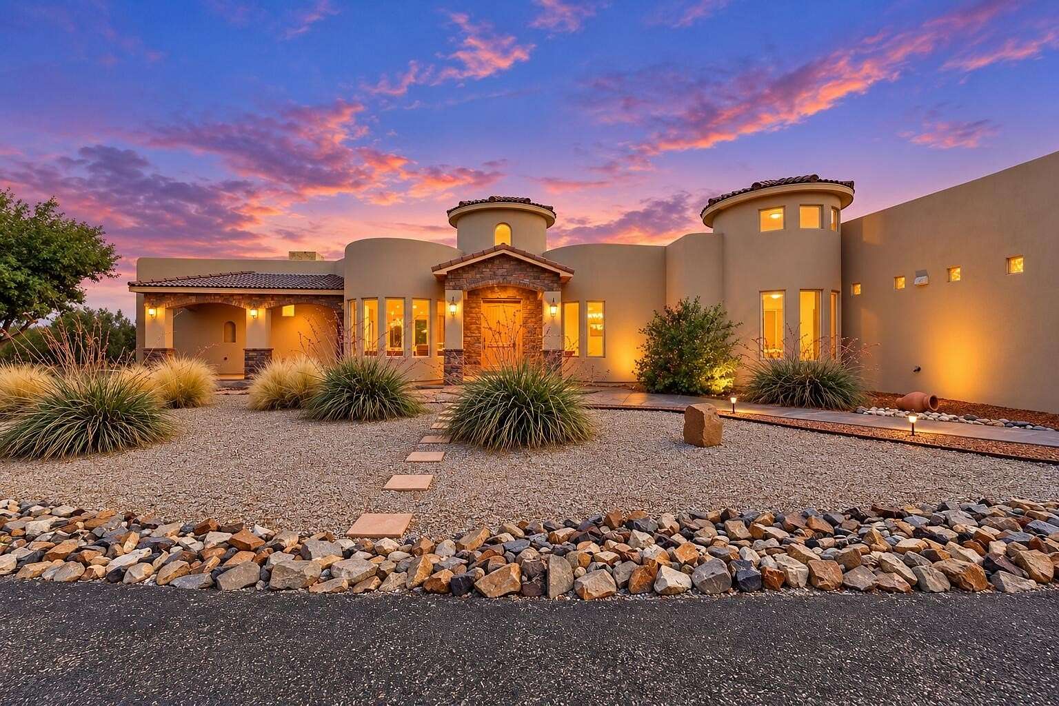 2 Acres of Land with Home for Sale in Tijeras, New Mexico