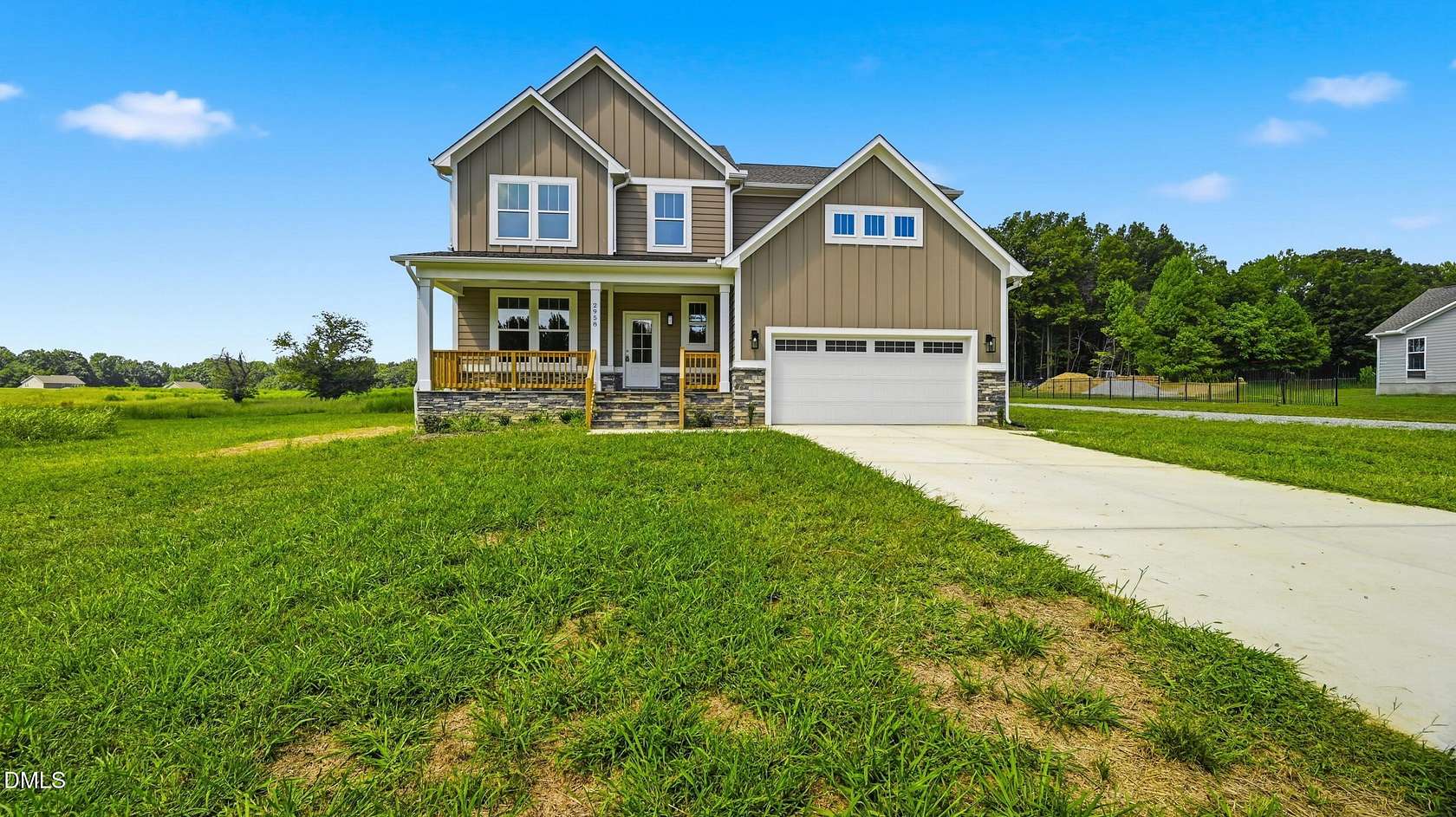 3.55 Acres of Land with Home for Sale in Mebane, North Carolina