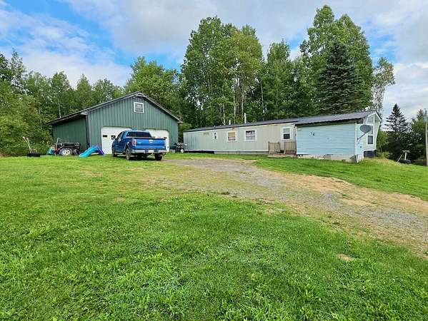 13.3 Acres of Recreational Land with Home for Sale in Monticello, Maine