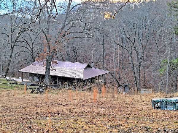 40 Acres of Land with Home for Sale in Hasty, Arkansas