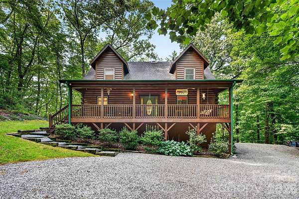 3.34 Acres of Land with Home for Sale in Black Mountain, North Carolina