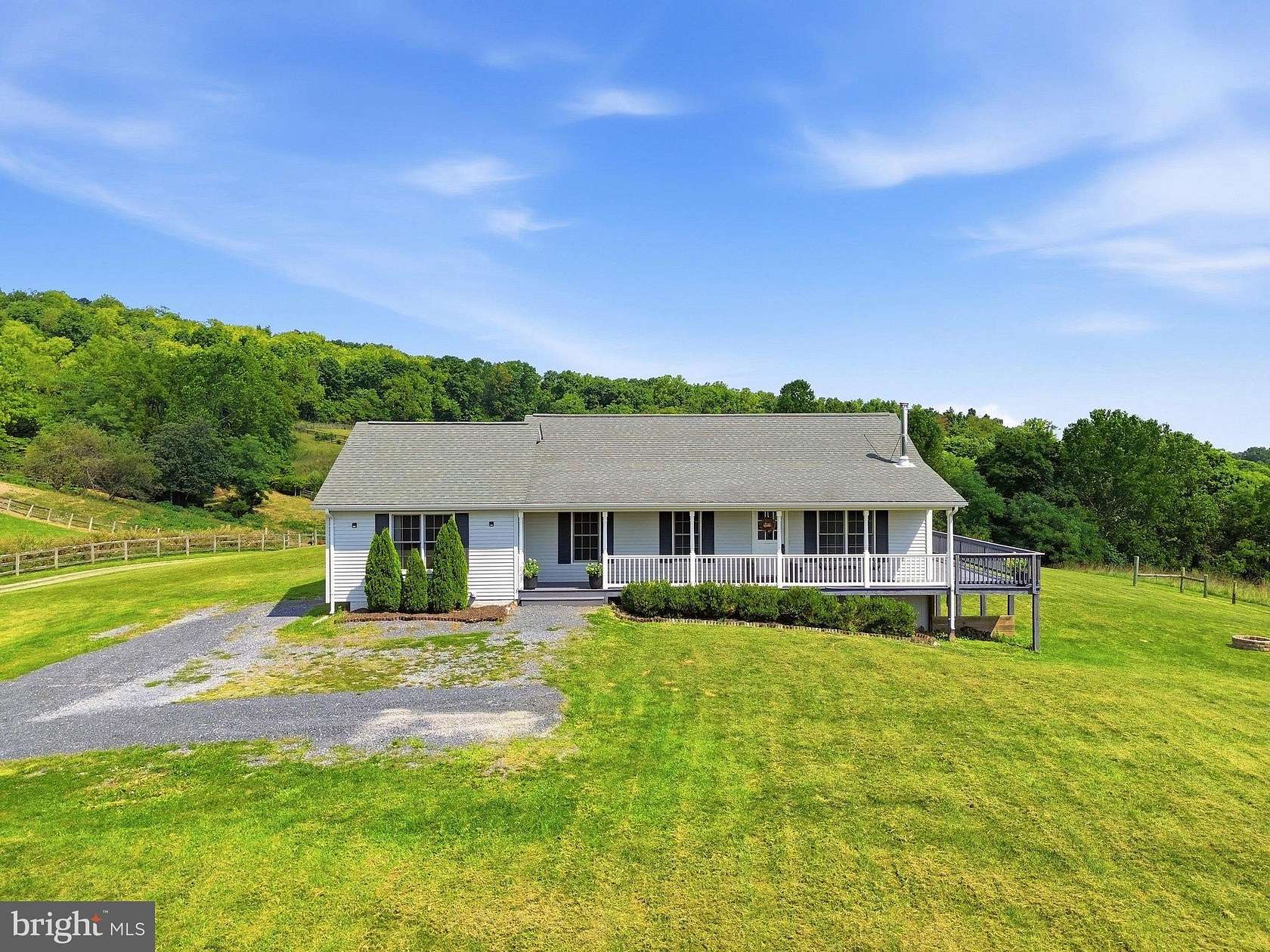 5.44 Acres of Land with Home for Sale in Gore, Virginia