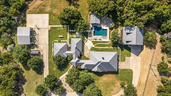 4.21 Acres of Land with Home for Sale in Glen Rose, Texas
