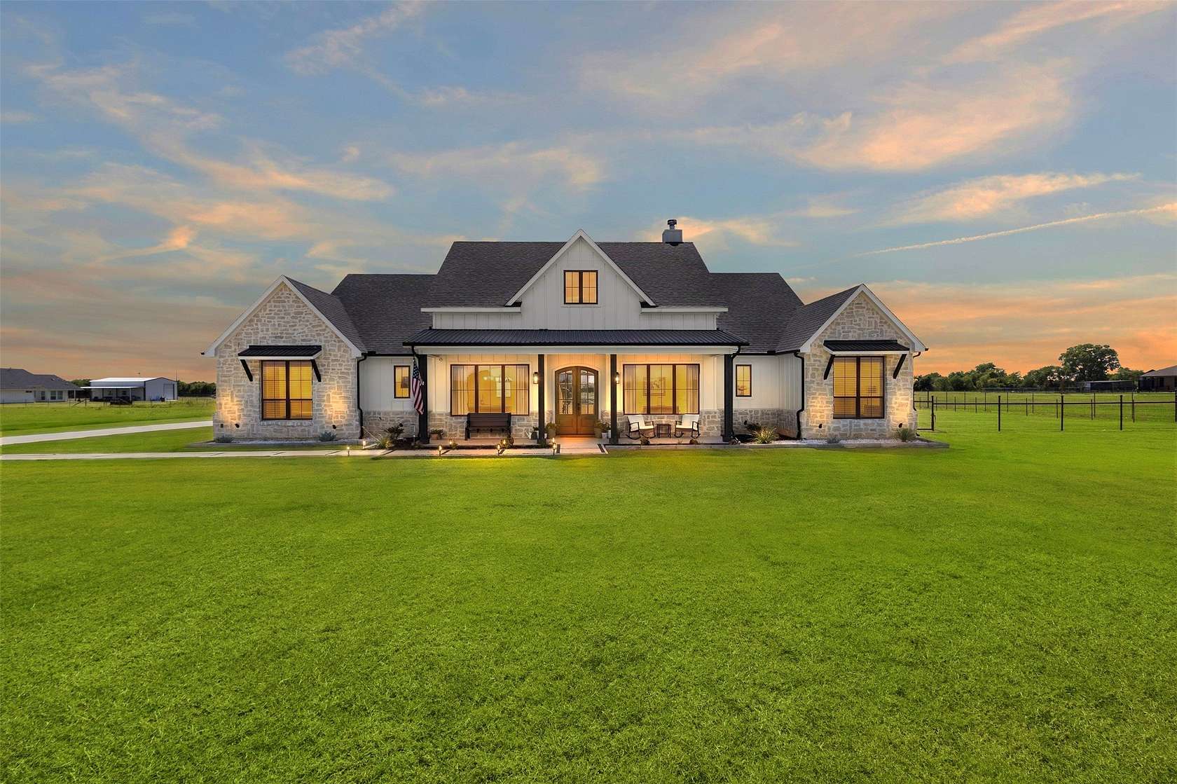 8.26 Acres of Land with Home for Sale in Maypearl, Texas