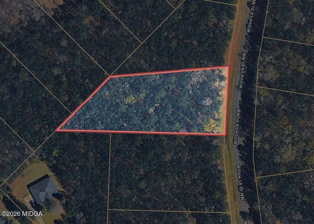 1.3 Acres of Residential Land for Sale in Milledgeville, Georgia