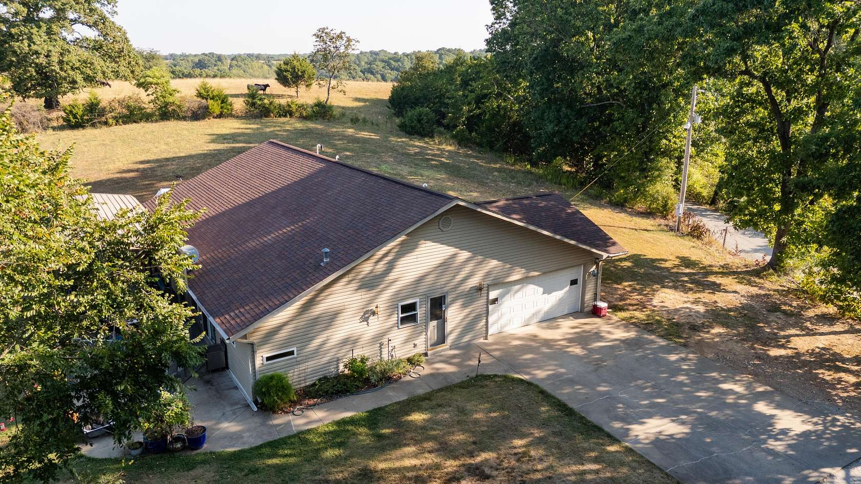4.3 Acres of Land with Home for Sale in Cape Fair, Missouri