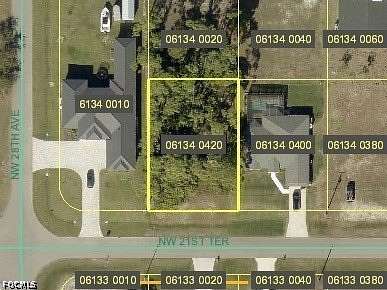 0.24 Acres of Residential Land for Sale in Cape Coral, Florida