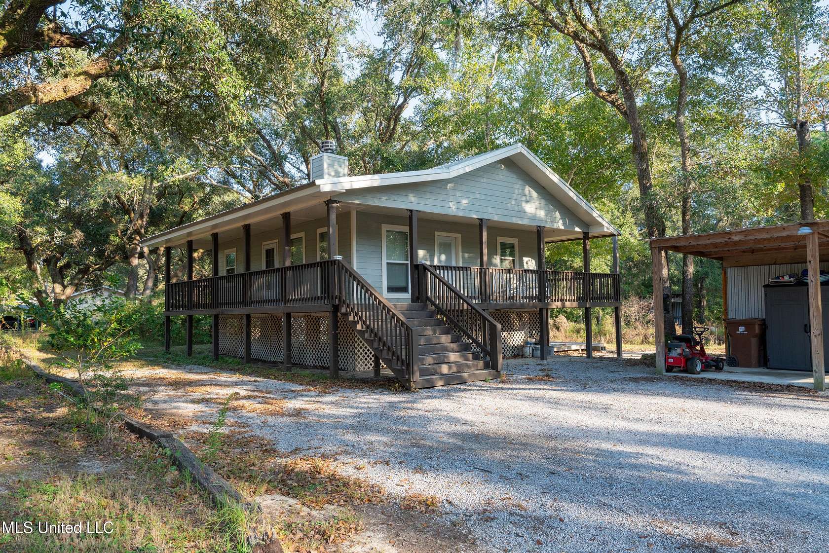 3.9 Acres of Land with Home for Lease in Pass Christian, Mississippi