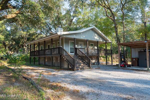 3.9 Acres of Land with Home for Lease in Pass Christian, Mississippi