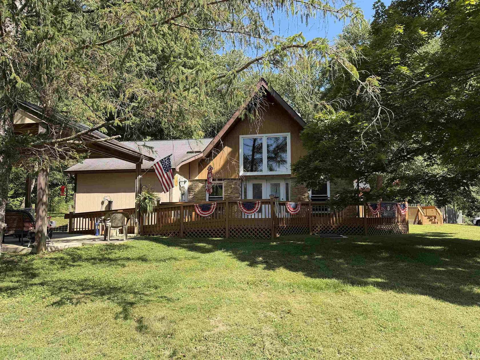 1.83 Acres of Land with Home for Sale in Solsberry, Indiana