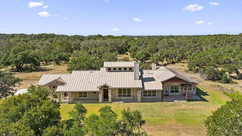16 Acres of Land with Home for Sale in Blanco, Texas