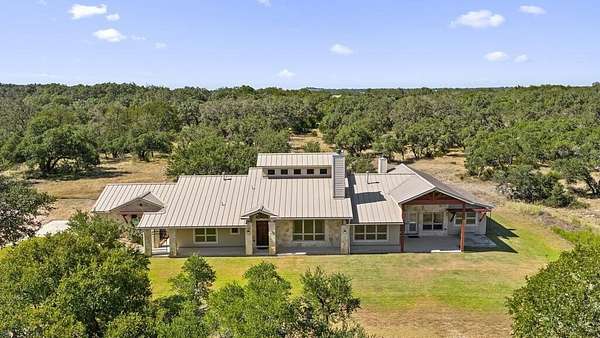 16 Acres of Land with Home for Sale in Blanco, Texas