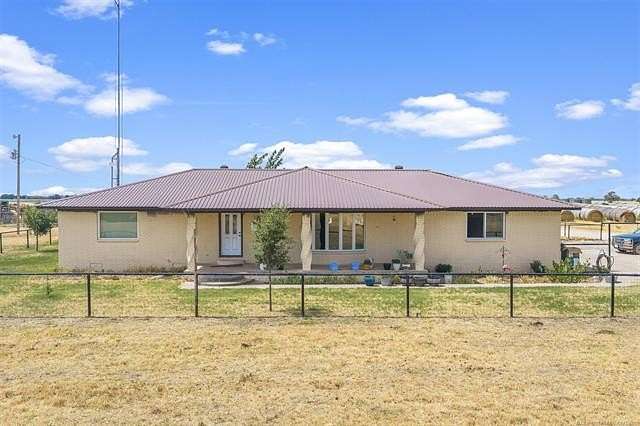 118 Acres of Agricultural Land with Home for Sale in Burneyville, Oklahoma