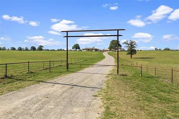 118 Acres of Agricultural Land with Home for Sale in Burneyville, Oklahoma