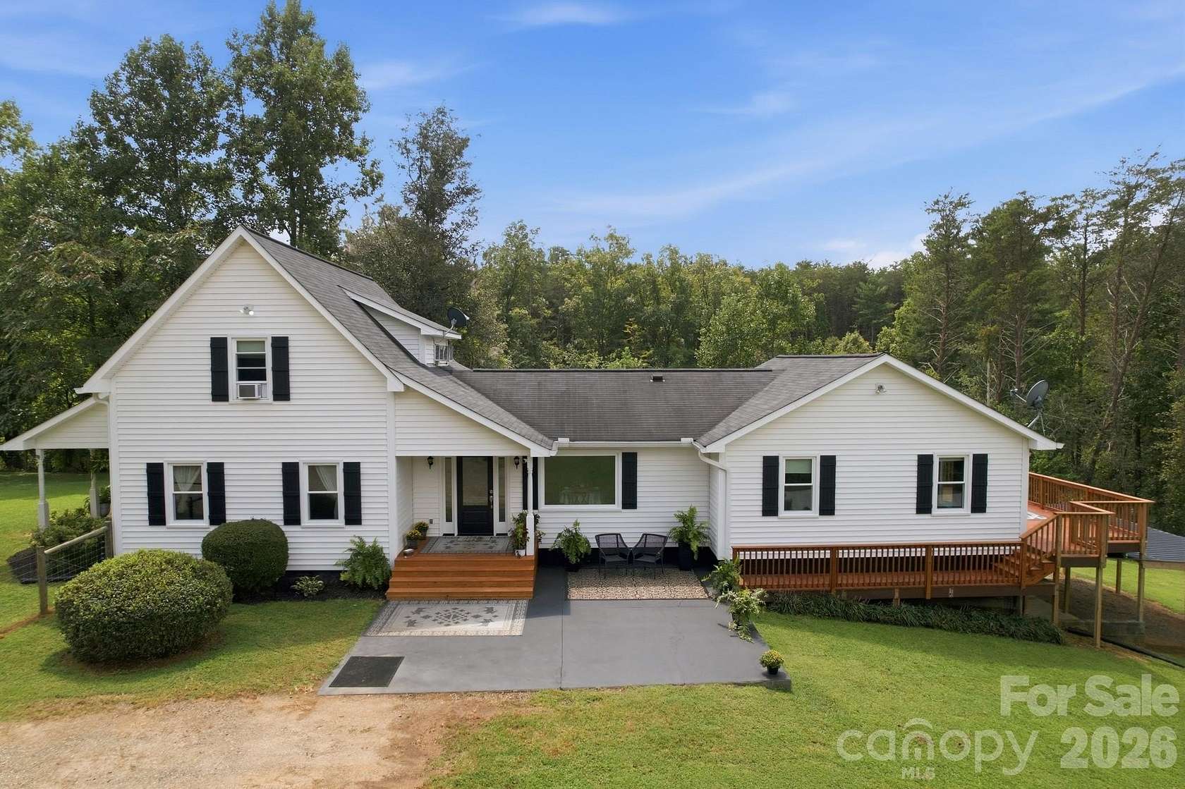 24.1 Acres of Land with Home for Sale in Statesville, North Carolina