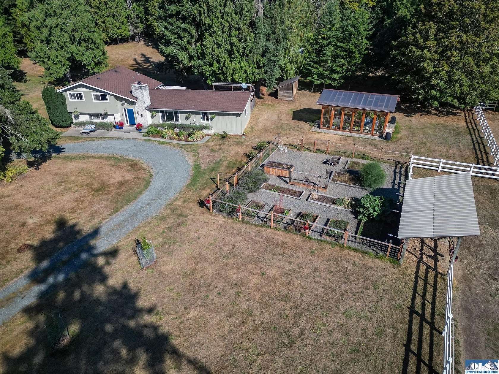 3.37 Acres of Land with Home for Sale in Port Angeles, Washington