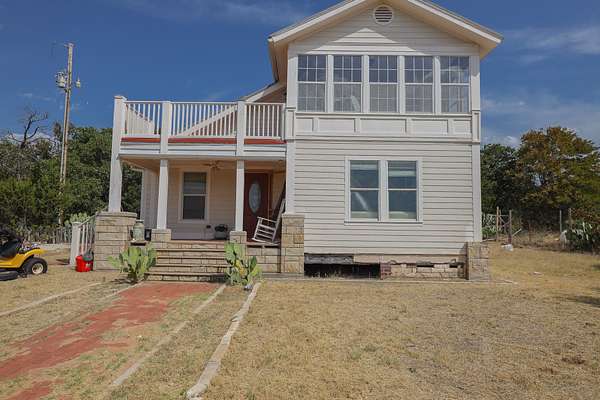3.24 Acres of Land with Home for Sale in Ovalo, Texas