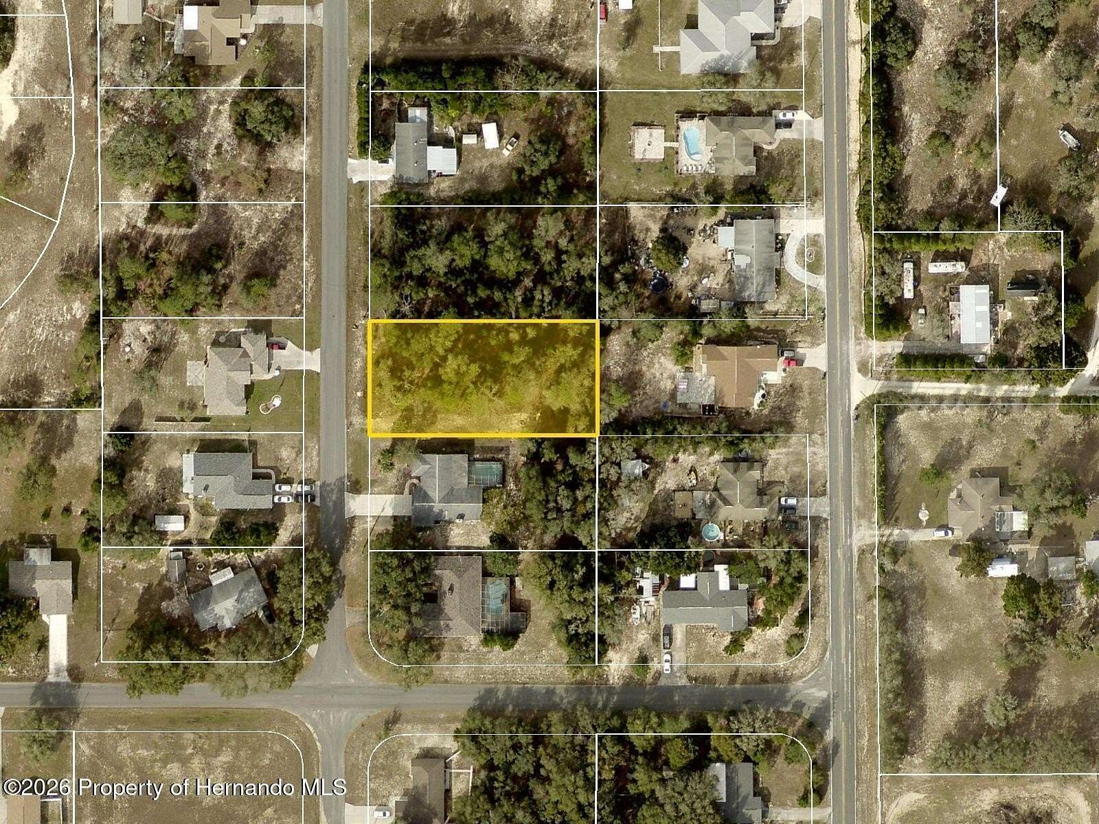 0.5 Acres of Residential Land for Sale in Brooksville, Florida