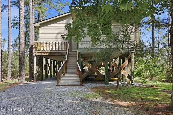 5.34 Acres of Land with Home for Sale in Belhaven, North Carolina