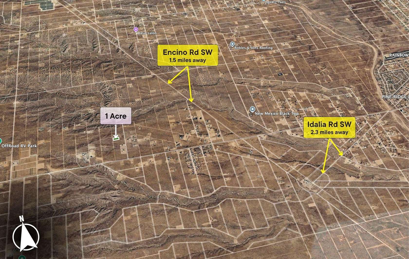 1 Acre of Residential Land for Sale in Albuquerque, New Mexico