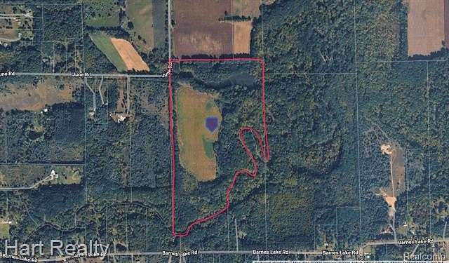 53 Acres of Recreational & Residential Land for Sale in Marathon Township, Michigan