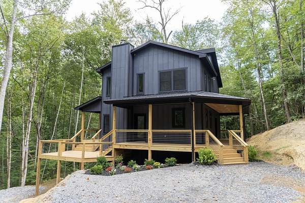 1.74 Acres of Land with Home for Sale in Franklin, North Carolina