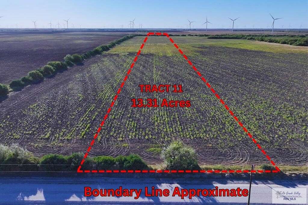 13.3 Acres of Land for Sale in Lyford, Texas