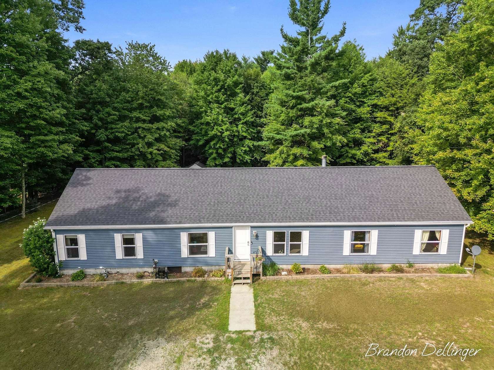 3.46 Acres of Land with Home for Sale in Newaygo, Michigan
