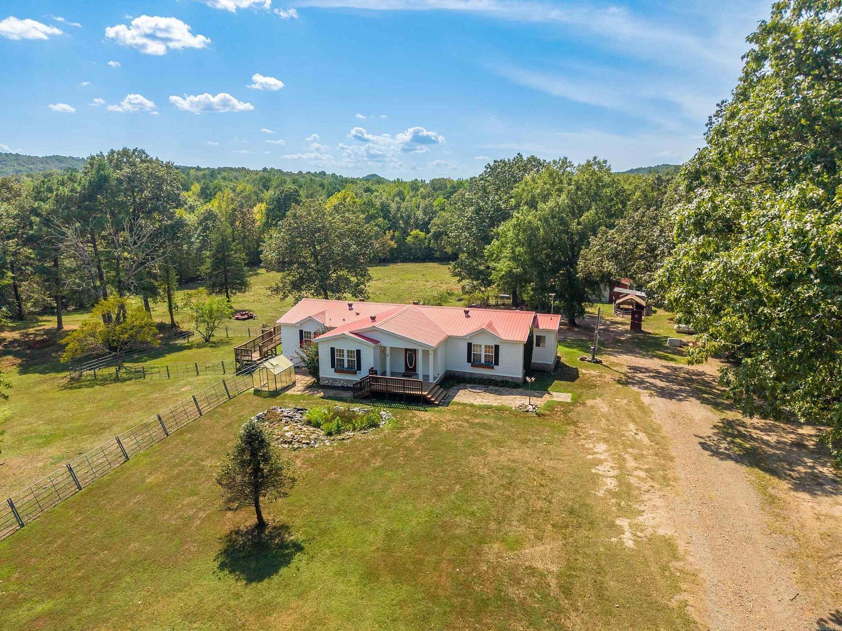 38.6 Acres of Land with Home for Sale in Norman, Arkansas