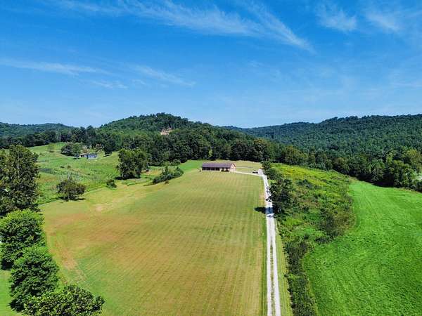 10.6 Acres of Land with Home for Sale in Vanceburg, Kentucky