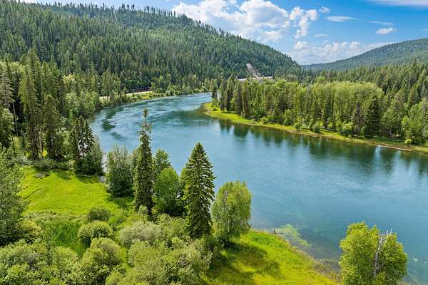 13.1 Acres of Land with Home for Sale in Bigfork, Montana
