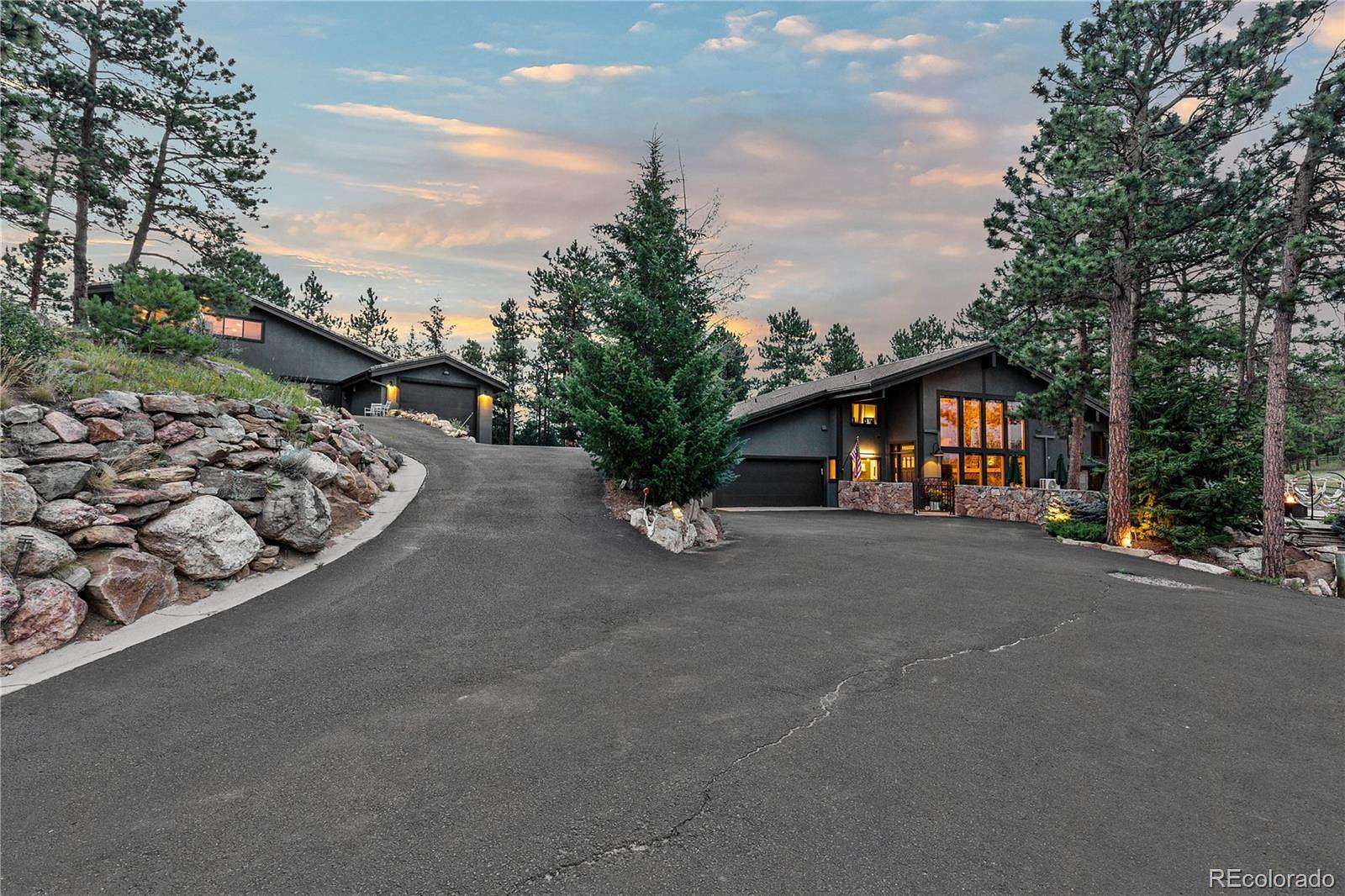 11.4 Acres of Land with Home for Sale in Evergreen, Colorado