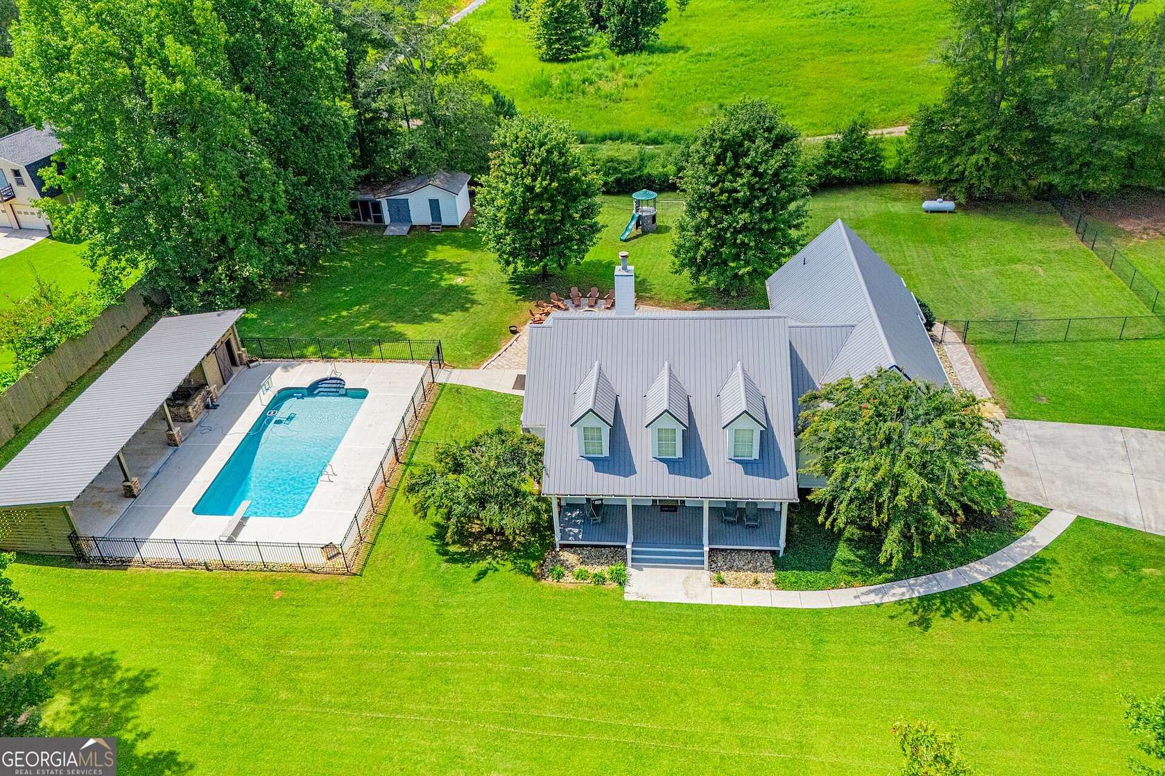 2 Acres of Land with Home for Sale in Villa Rica, Georgia