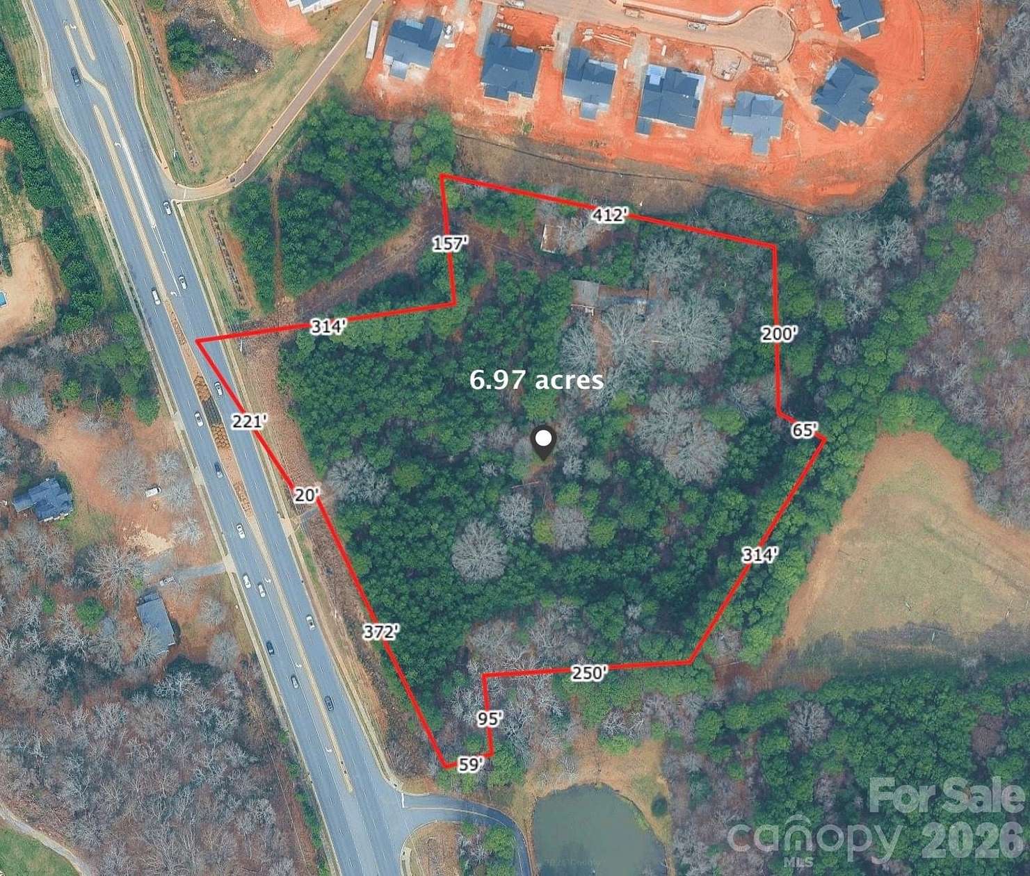 7 Acres of Residential Land for Sale in Weddington, North Carolina