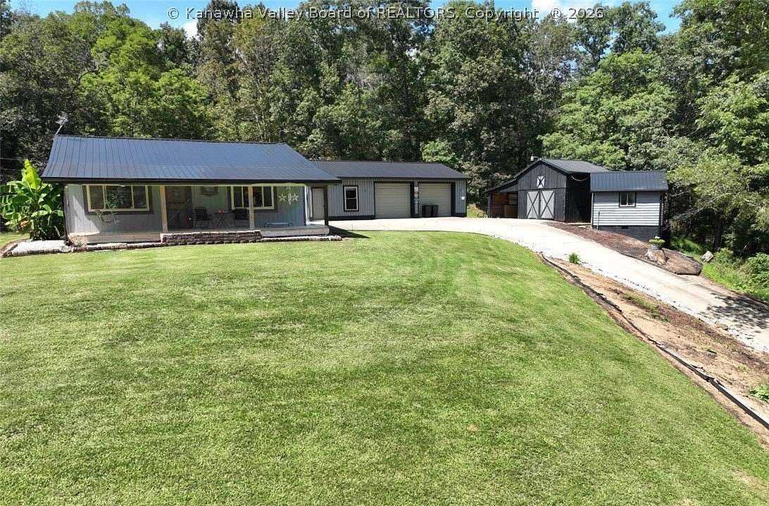 2 Acres of Land with Home for Sale in Letart, West Virginia