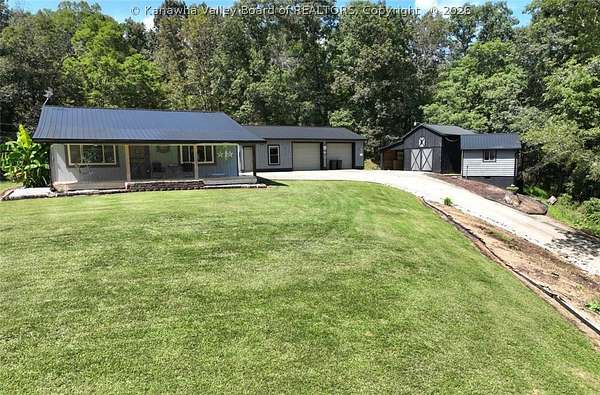 2 Acres of Land with Home for Sale in Letart, West Virginia