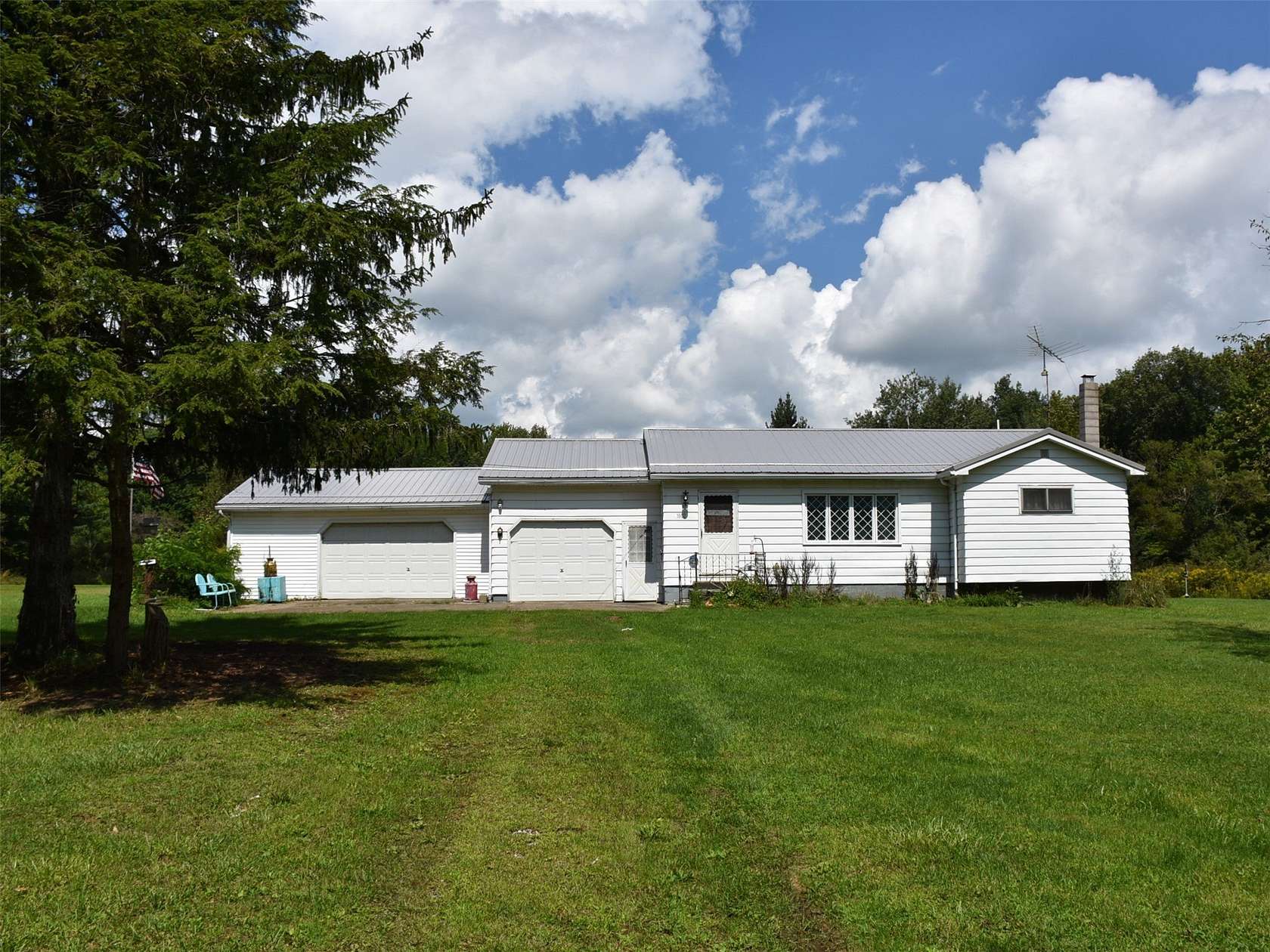 39 Acres of Land with Home for Sale in Linesville, Pennsylvania