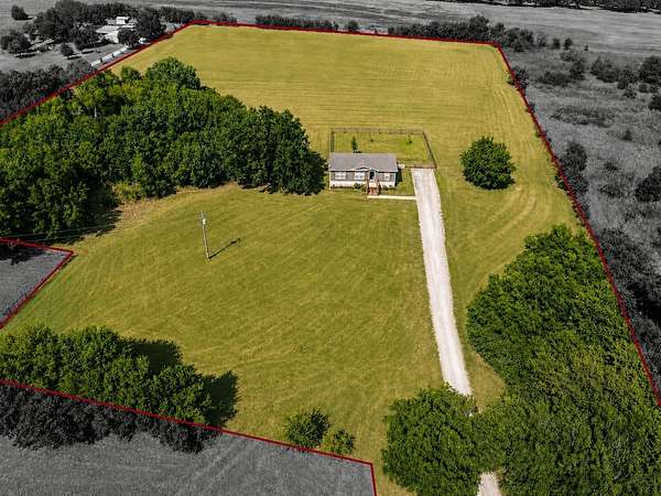 8 Acres of Land with Home for Sale in Cleburne, Texas