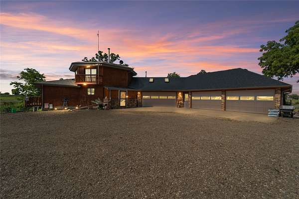 3.8 Acres of Land with Home for Sale in Garwin, Iowa