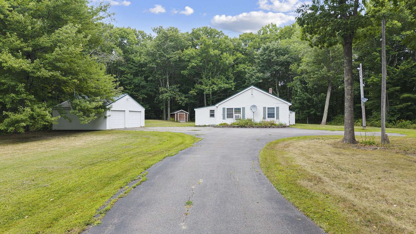 2.4 Acres of Land with Home for Sale in Pittston, Maine