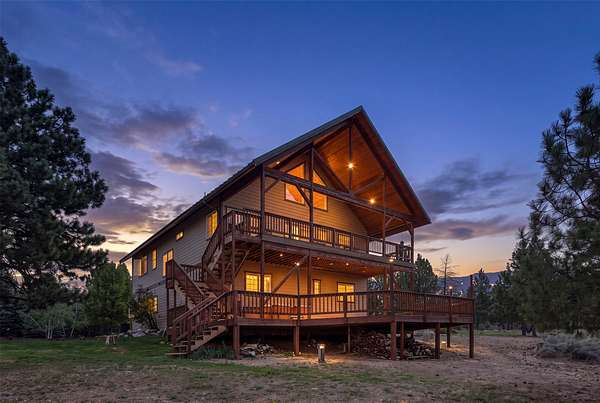 14.8 Acres of Land with Home for Sale in Stevensville, Montana