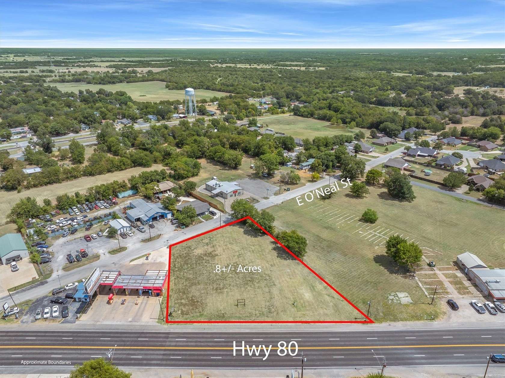 0.87 Acres of Commercial Land for Sale in Wills Point, Texas