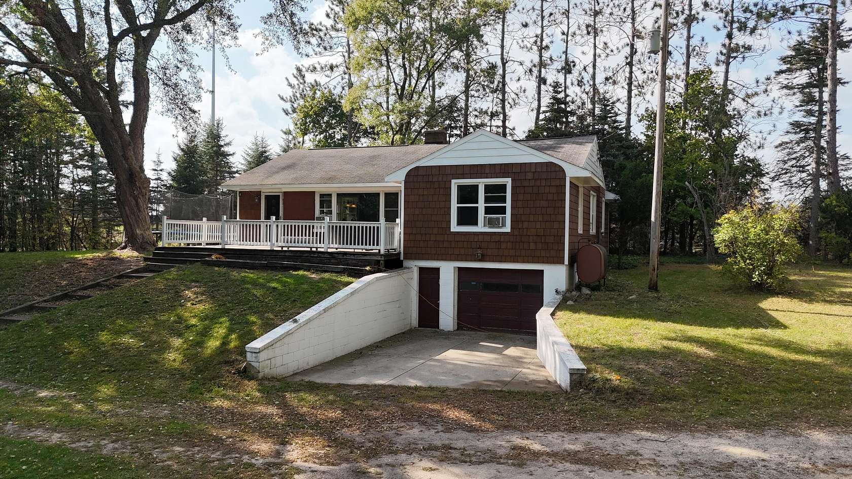 3.76 Acres of Land with Home for Sale in Cadillac, Michigan