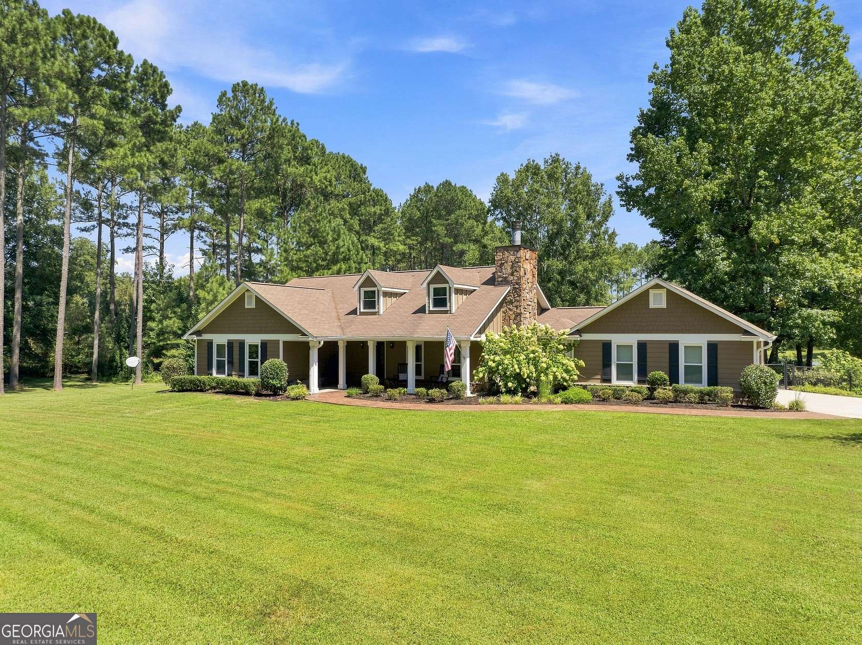 5.77 Acres of Land with Home for Sale in Armuchee, Georgia